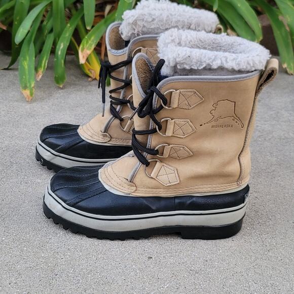 Vtg Miuralaska Steel Shank Insulated Winter Snow Boots